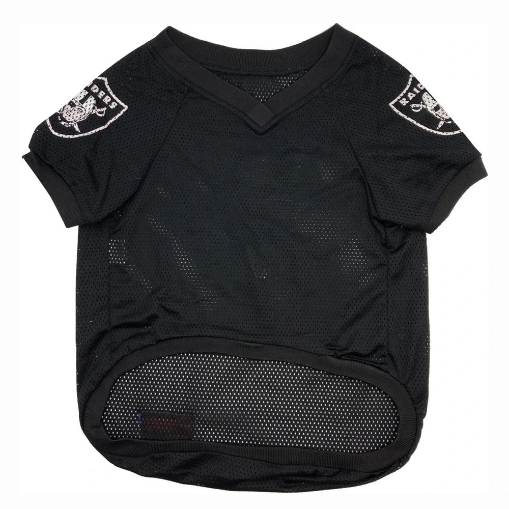 NFL Oakland Raiders Dog Jersey, Official Team Pet Wear, Size: Small- NWT